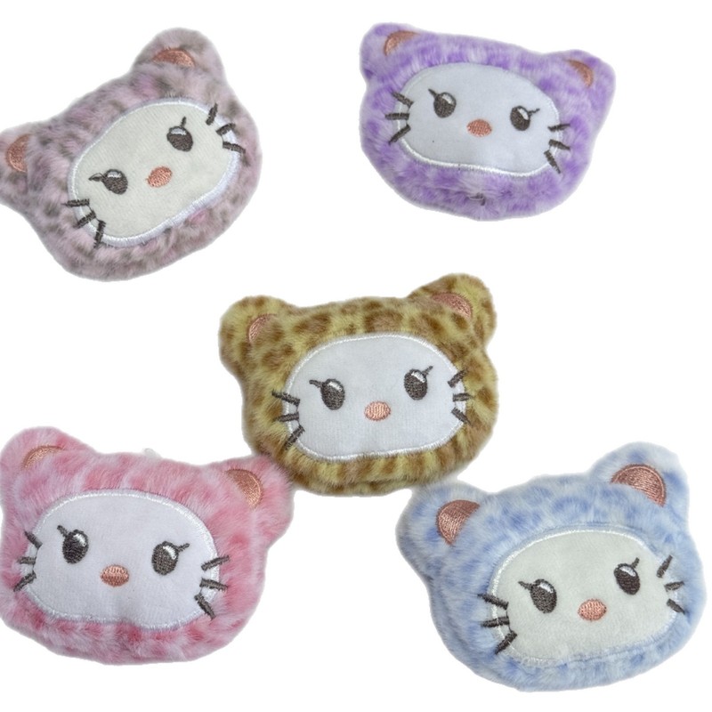 サンリオキティ猫ぬいぐるみヒョウ柄高価値かわいい漫画ぬいぐるみペンダント DIY ジュエリー|undefined