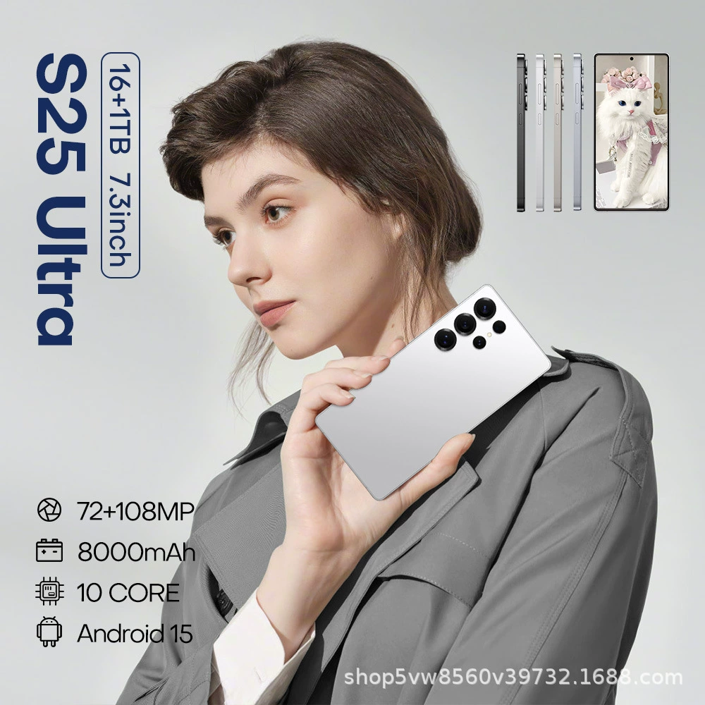 (Торговля через границу), смартфон, S25, (Физические), 6.8 дюйма, (Новый и невскрытый)