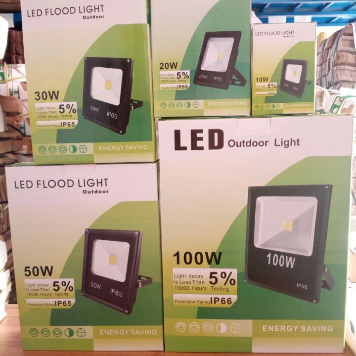 LED 投光灯包装彩盒  投光长方灯彩盒  中性包装纸盒  白盒
