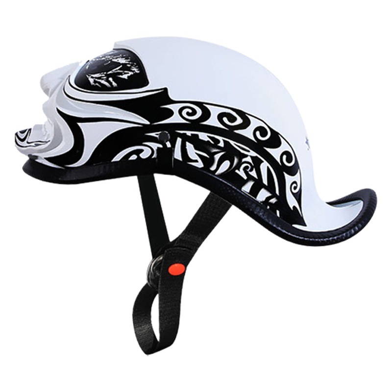 Retro casco de comercio exterior casco fábrica verano casco de la motocicleta Harley Scoop casco del coche eléctrico