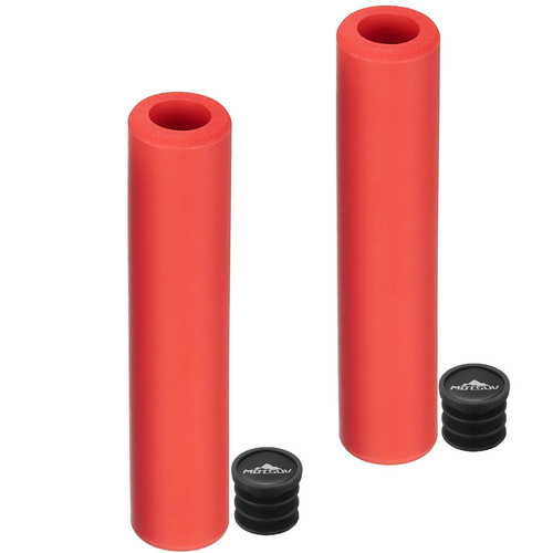 MOTSUV bicycle silicone handlebar mountain bike silicone sponge handgrip shock-absorbing anti-slip comfortable riding handle