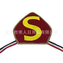 工厂定-做毛毡头饰牌帽子宗教信仰帽头饰耶稣帽加印logo