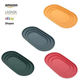 亚马逊pp餐盘托盘菜盘小吃水果托盘方形盘酒店餐厅装菜盘厂家批发