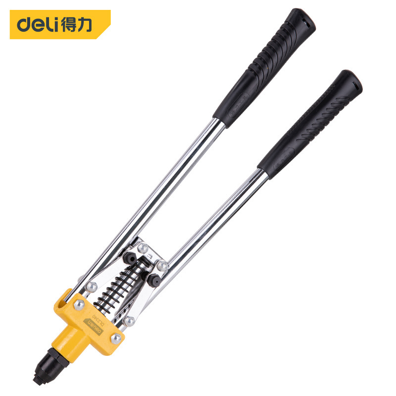 得力工具拉铆枪铆钉枪双把手动省力手动抽芯枪拉钉枪铆钉机铆钉枪