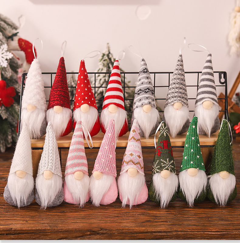 17g Weight Hanging Ornaments, Decorative Props Event & Party Supplies Christmas Cartoon Style Multicolor Festival Hanging Ornaments Decorative Props Decorations Hanging Ornaments