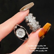 ������͹Ż��ΝM���ǌ�ʯ��ָ Vintage�18K�� ��â�ʯ���Խ�ָ