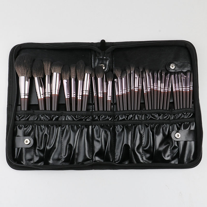 Nuevo conjunto de cepillo de maquillaje de alta gama, polvo de cabello animal, blush, sombra de ojos, conjunto completo de cepillo de maquillaje.