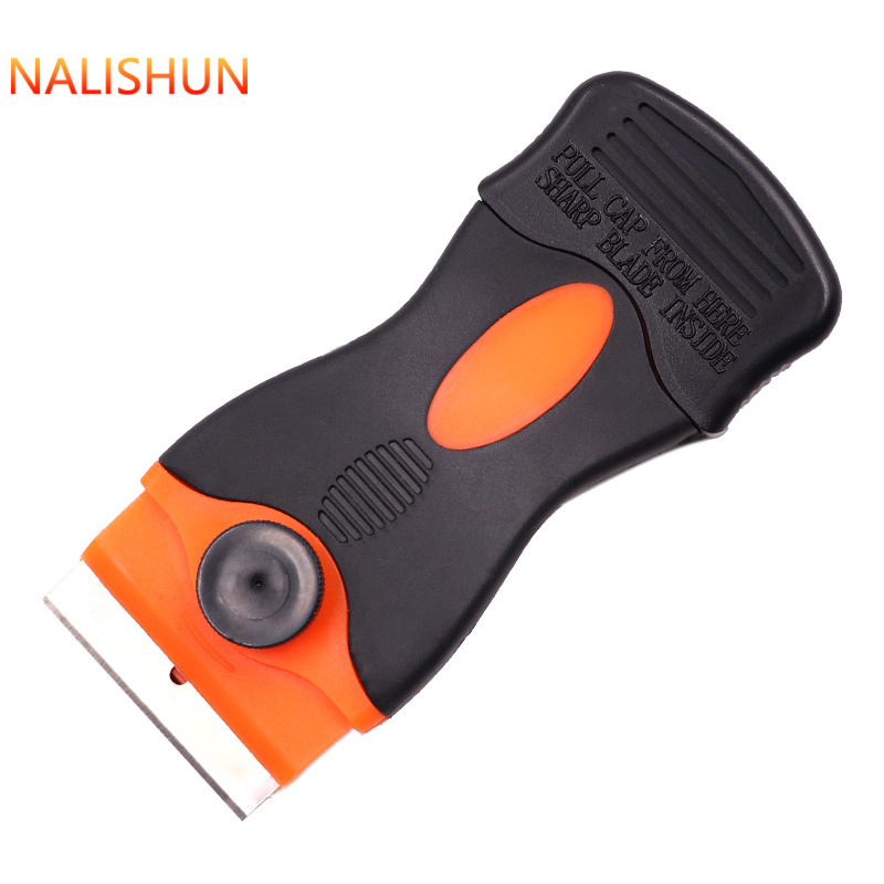 Pegamento pala cuchillo de pegamento cuchillo de limpieza de vidrio herramienta de película de coche multifuncional pequeño cuchillo de pala