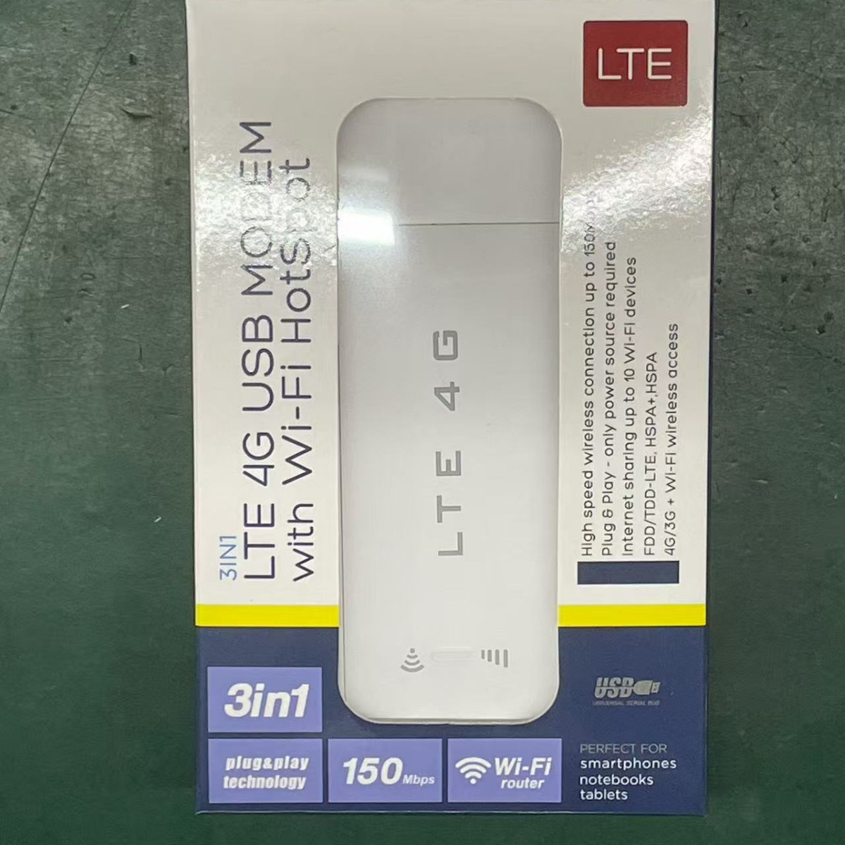4G taşınabilir WiFi kartı sürümü USB destekli araba taşınabilir açık kablosuz ağ kartı nokta nötr ihracat yönlendirme
