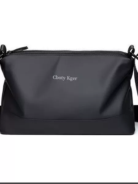 Fashionable men's casual large-capacity shoulder bag, multi-layer crossbody bag, men's crossbody bag, waterproof fabric version