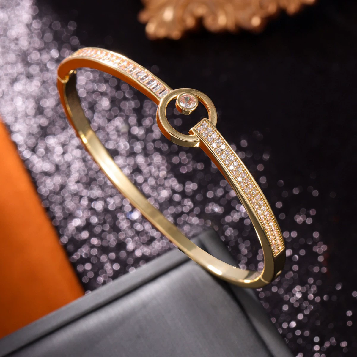 Медно-цирконийный, модный браслет, AliExpress, простой и элегантный дизайн, яркий запоминающийся стиль, качественный стиль