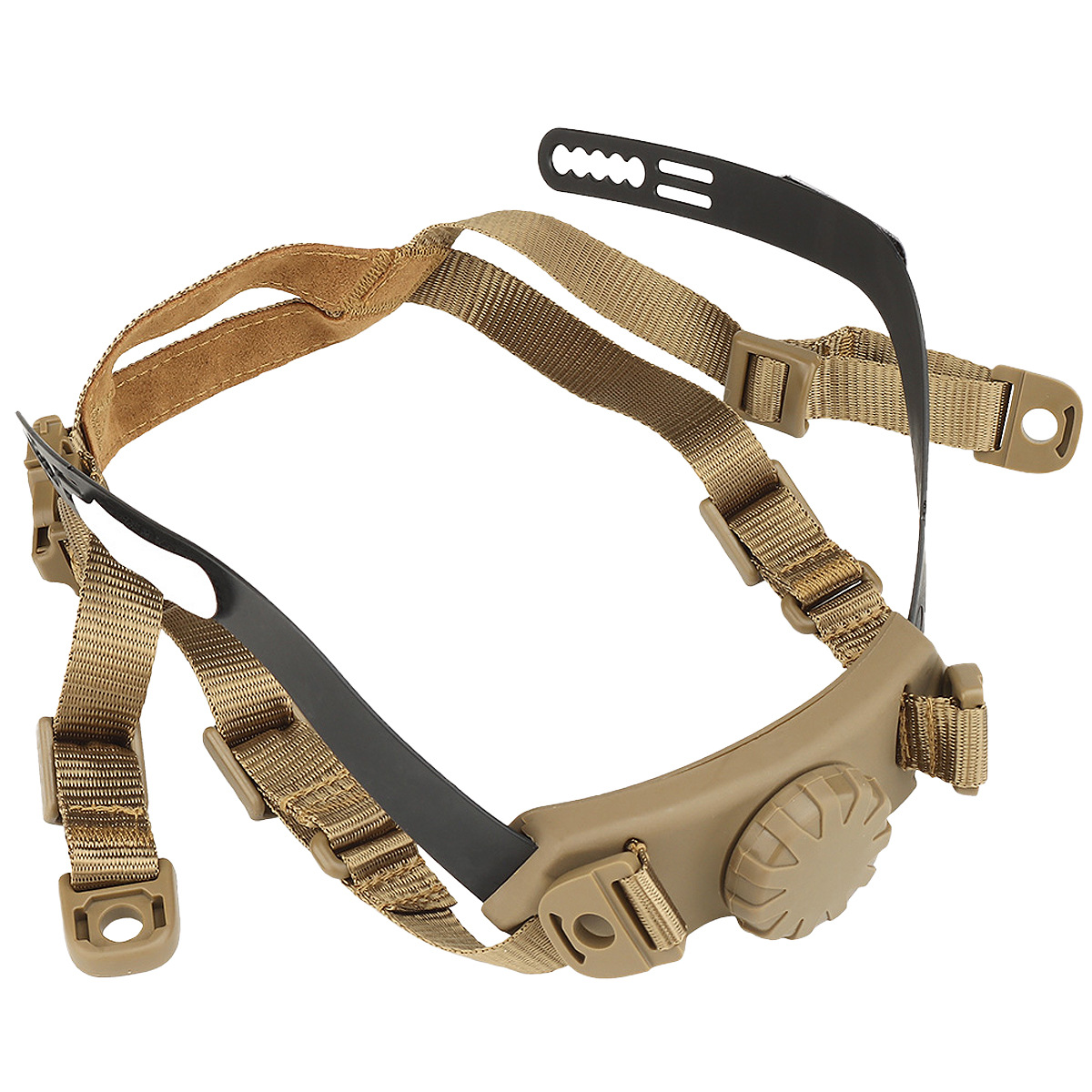 High Cut Helmet Suspension Fixing System Adjustable Adaptation Fast Tactical Helmet with Locking Buckle Knob Accessories