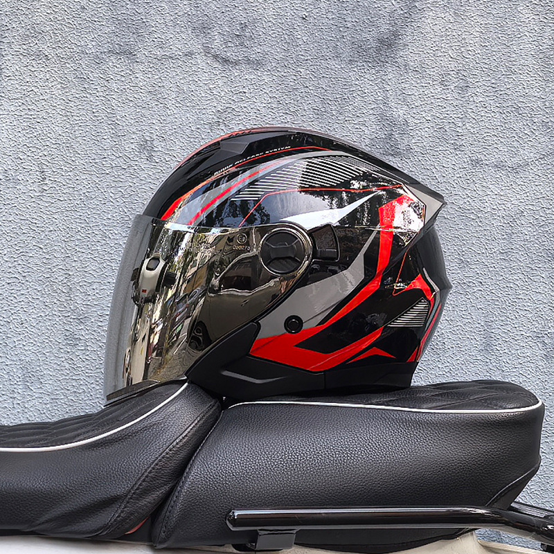 Dar rojo con plateado