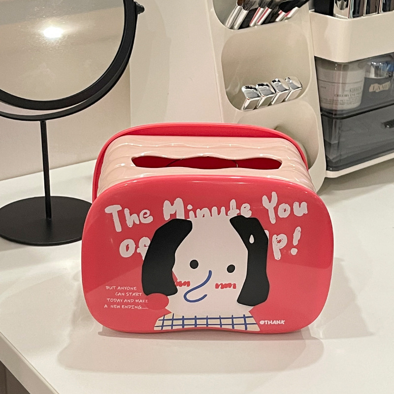 Creativo simple caja de pañuelos de primavera baño sala de estar dormitorio moda personalizada caja de pañuelos de escritorio mesa de café caja de pañuelos