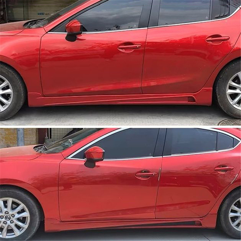 Suitable for 14-18 Mazda 3 Axela Body Kit Modification Parts, Including Front Spoiler, Side Skirts, and Rear Lip, Wholesale