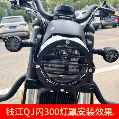 Qianjiang Motorcycle qj Flash 300s: Nömrə qabı