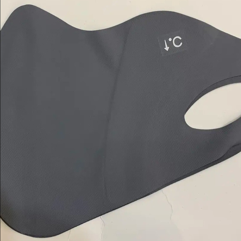 夏用女性用シームレス日焼け止め目の保護マスク、軽くて薄い3D立体アイスシルクマスク、抗UV、通気性、顔が小さく見える|undefined