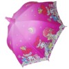 Big cartoon hairpins, automatic umbrella for princess for elementary school students, wholesale