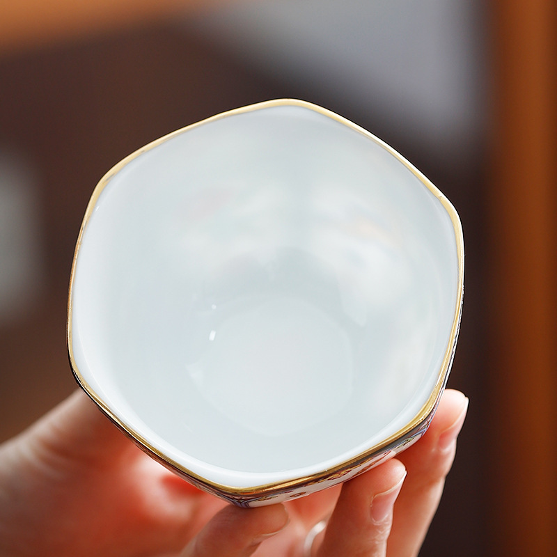 Ceramic tea cup, tea set for home use, Birthday gift