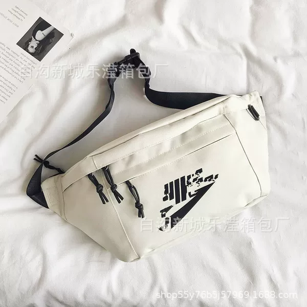 Daifa Wang Yibo Same Style Waist Bag Trendy Brand Outdoor Sports Crossbody Bag Men's Multifunctional Chest Bag Women's Travel Bag