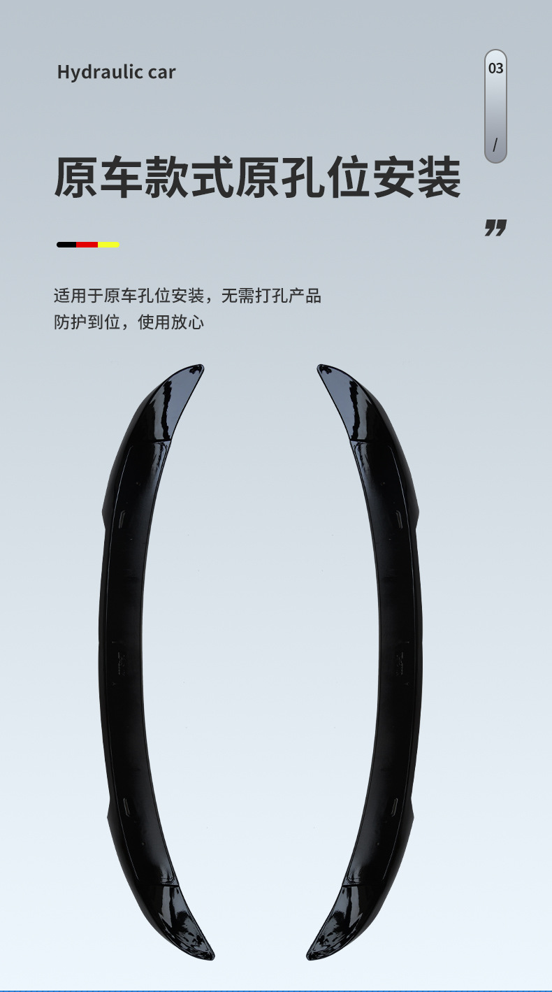 Suitable for Dodge Charger Srt Rear Wing 15-19 Models, Dodge Charger Blade-Style Fixed Wind Wing Spoiler