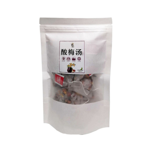 Triangular package sour plum soup raw material package no-boil sour plum soup summer heat preservation fruit herbal tea drop shipping