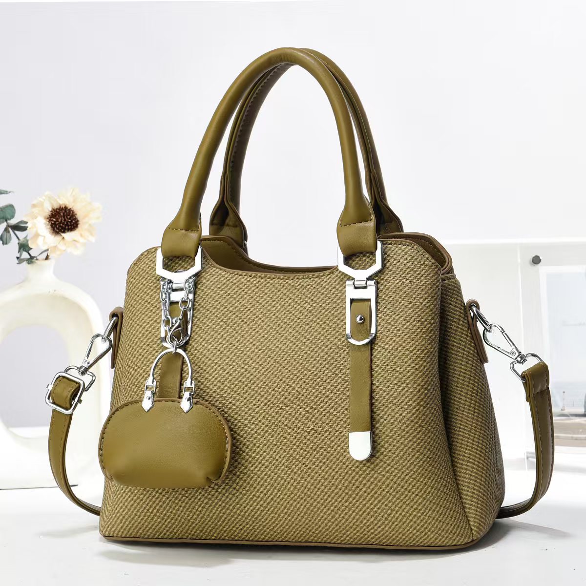 Bolsos para mujer 2025 nuevo bolso de hombro bolso de mensajero bolso femenino esencial de la diosa del sentimiento de alta gama