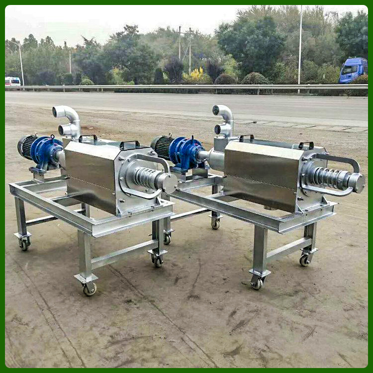 琪源养殖场干湿分离机小型猪粪脱水车固液分离机