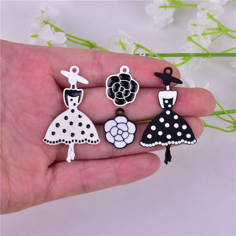 Юбка металлическая подвеска сережки аксессуар стиль Chanel, DIY