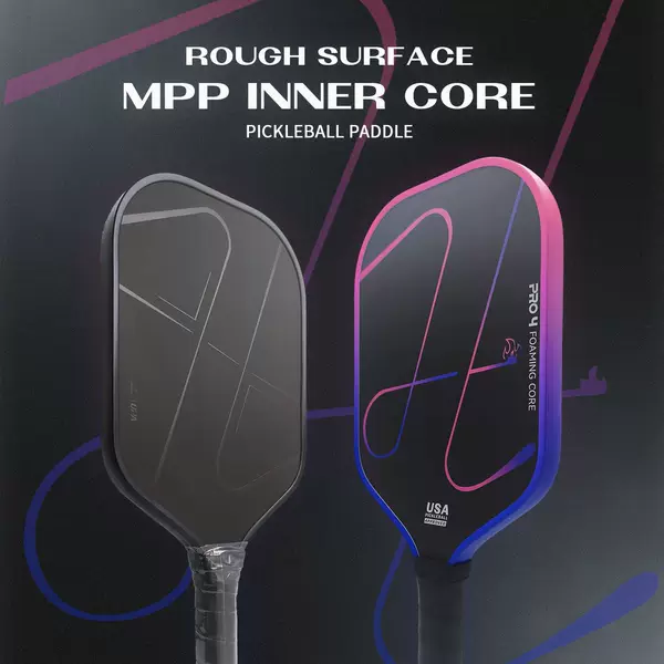 Luzz Hellfire Brand New Foam Paddle T700 Carbon Fiber Pickleball Paddle MPP Core Direct from Manufacturer