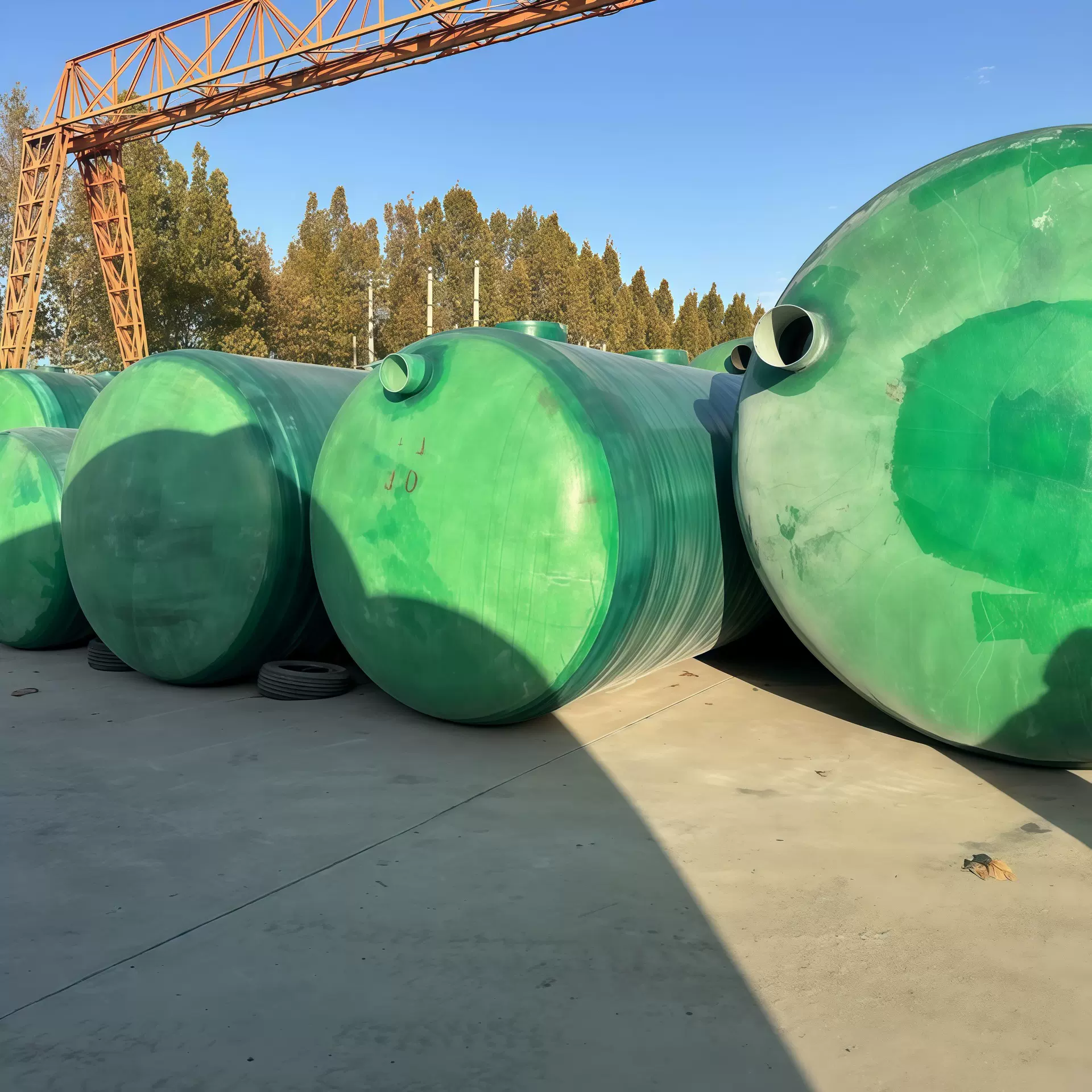 成品5立方玻璃钢化粪池农村建房适用省心安装便捷支持全国发货