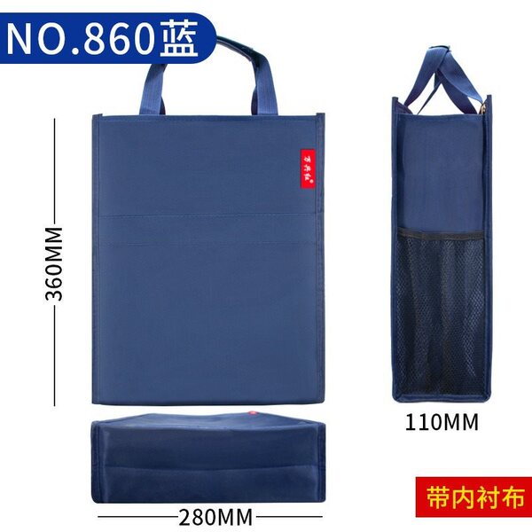 Handheld purse for folders for documents