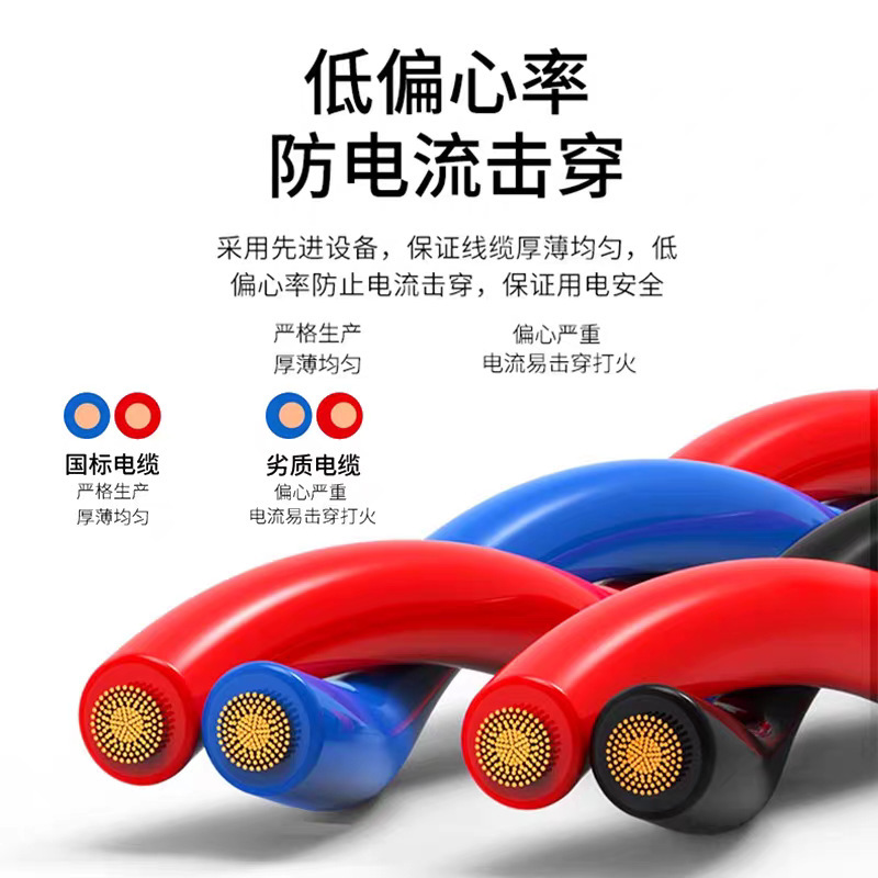 国标家用电线RVS花线纯铜芯双绞软线工程消防信号灯头线2芯阻燃线|undefined