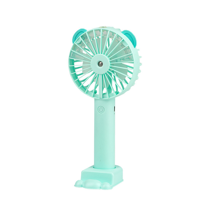 Mini portátil portátil de agua de suministro de agua de pequeño ventilador de pulverización de carga pequeña puede humidificar y agregar agua a la mesa