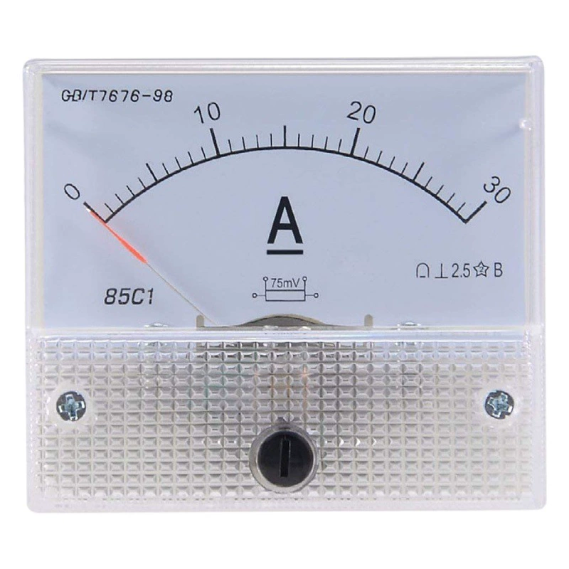 85C1-10A Указательный измеритель тока постоянного тока Головка Ампер