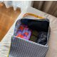 Korean INS Kindergarten Bear Quilt Storage Bag Large Capacity Luggage Bedding Finishing Canvas Tote Bag