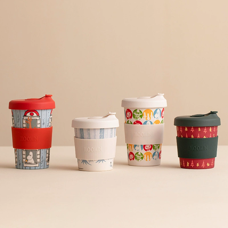 Moomin Финляндия Moomin Симпатичная девушка Портативная удобная чашка в скандинавском стиле Подарочная присоска Рождественская Подарочная чашка