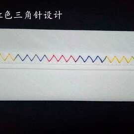 童装腰里彩虹色三角针设计中高端西裤防滑腰里辅料休闲裤腰里定制