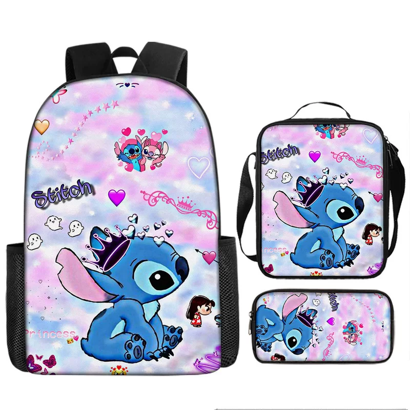 Cartoon backpack, card holder, set lightweight, 3 piece set