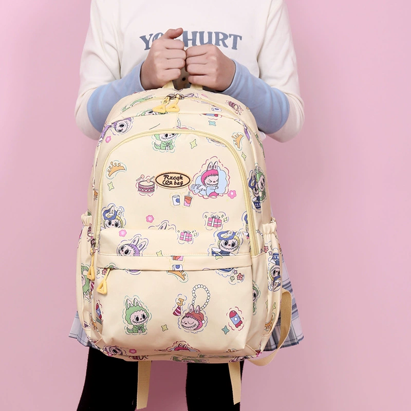 Capacious school bag, cartoon children's universal backpack, 1-2 years