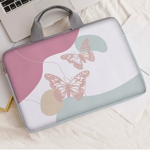Customized 2025 Butterfly Print Laptop Bag 13inch-14inch - 15inch Computer Liner Bag