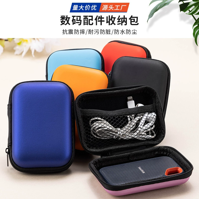 В наличии Ева сумка портмоне сумка для хранения гарнитуры Кабель для передачи данных упаковочная коробка Bluetooth сумка для гарнитуры