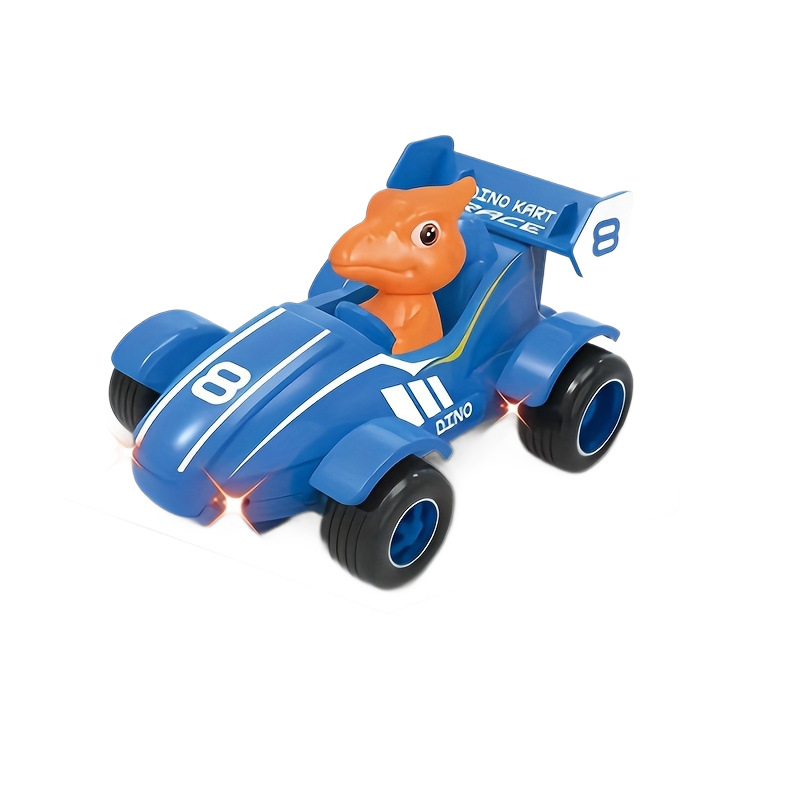 Transfronterizo 2.4G dibujos animados de cuatro vías dinosaurios coche de control remoto Amazon Spider unicornio deportivo truco coche de control remoto