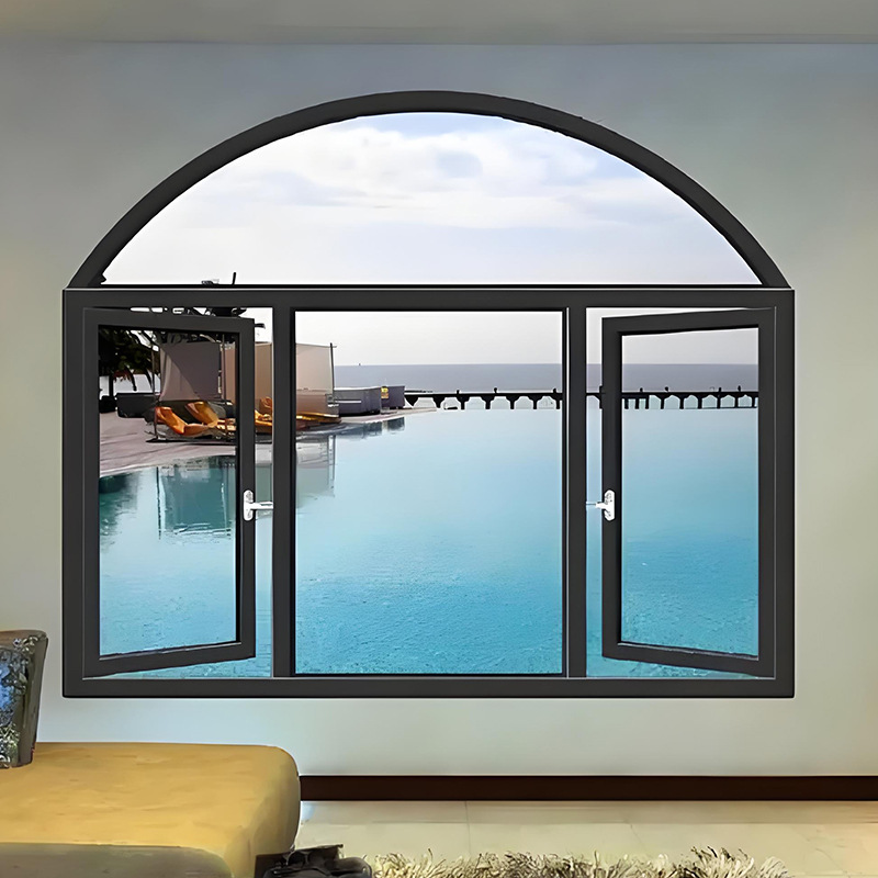 Окно распашное Yiheng Doors and Windows Серия 50 без терморазрыва