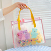 Summer cartoon one-shoulder bag, beach waterproof bag for traveling