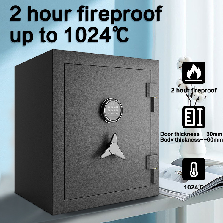 Heavy fire cabinet safe household office anti -theft fingerprint…