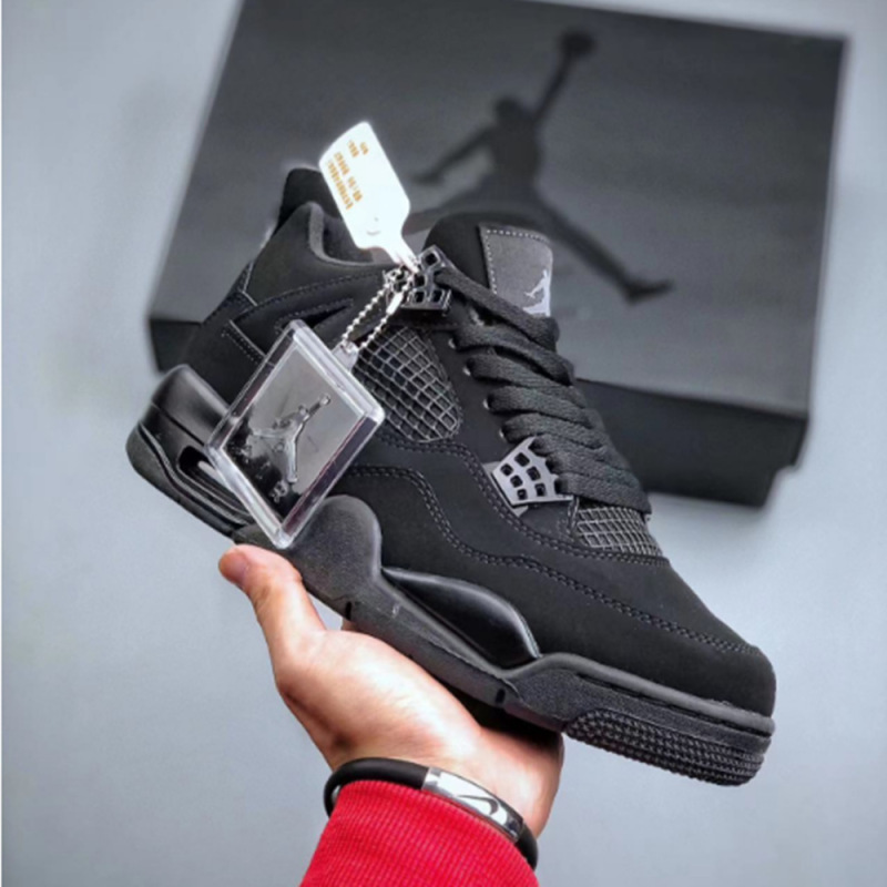 莆田靴工場卸売会社レベル AJ4 ミッドナイトブルー電気母黄白黒ジョー 4 外国貿易男性と女性のスポーツブルーシューズ|undefined