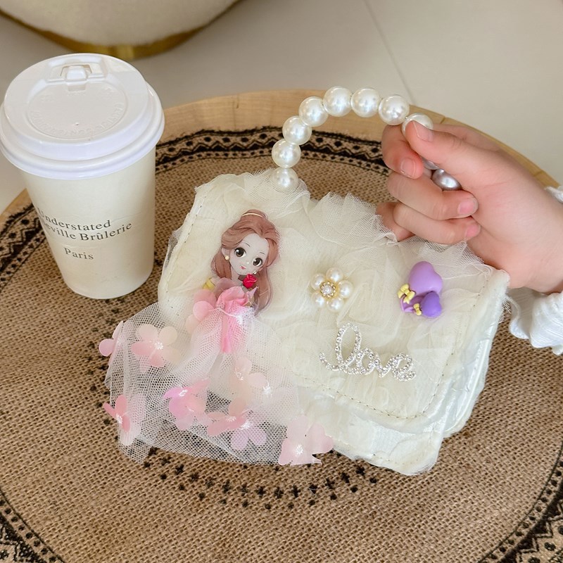 Hermosas niñas mochilas de moda para niños mochilas portátiles, toallas princesas, princesa Aisha, sobre rojo en línea