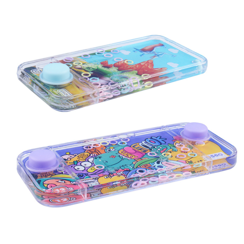 Anillo DE LOS NIÑOS máquina de agua juguetes nostálgico Palma juego máquina bebé juguetes educativos puesto Venta caliente pequeños regalos al por mayor