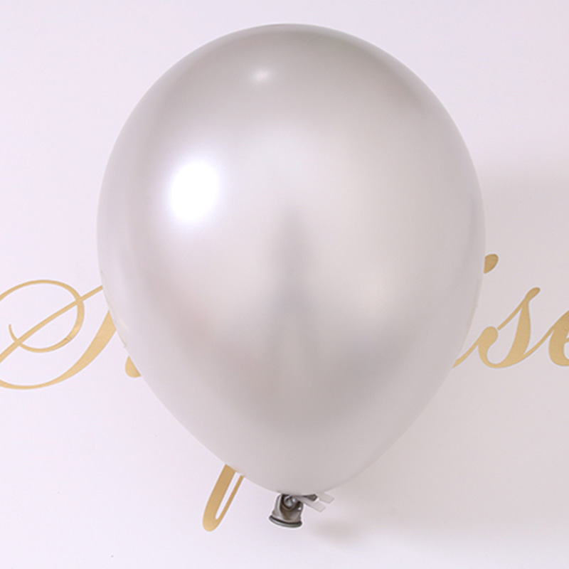 Globo de látex espesado perla globo redondo de la habitación de la boda Globo de decoración de boda al por mayor transfronterizo 1,2G